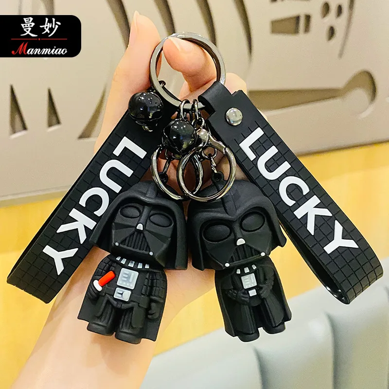 

Disney Mandalorian Cartoon Anime Figure Darth Vader PVC Doll Keychain Bag Keyring Ornament Accessorie Children Toy Birthday Gift