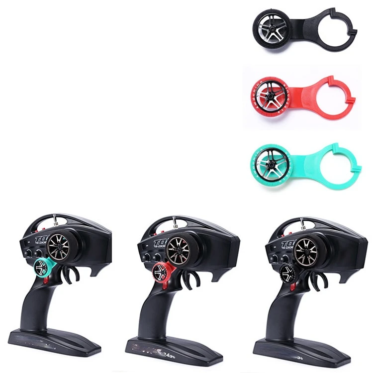 

TQi Transmitter Extended Steering Lever Handwheel for TRX4 RC Telecar Upgrade Accessories