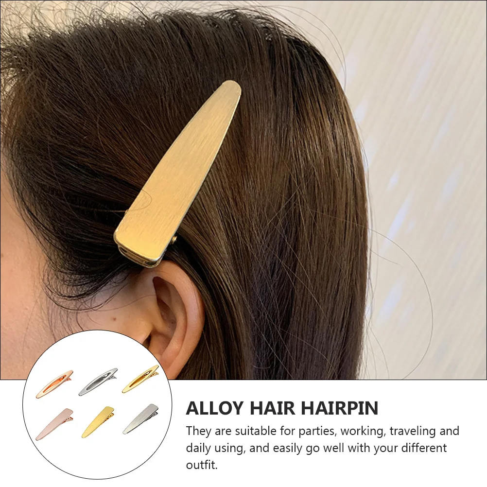 6 шт. модные заколки с челкой для волос аксессуары девочек булавка