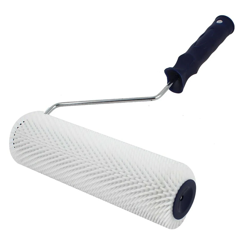 

Инструмент для удаления пузырьков с пиками, цементная пластиковая ручка, портативная щетка для пены, профессиональный ролик, самовыравнивающаяся краска, практичная