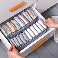 folding underwear organizer pants socks separated drawer organizers for home dormitory storage box organizadores accessories