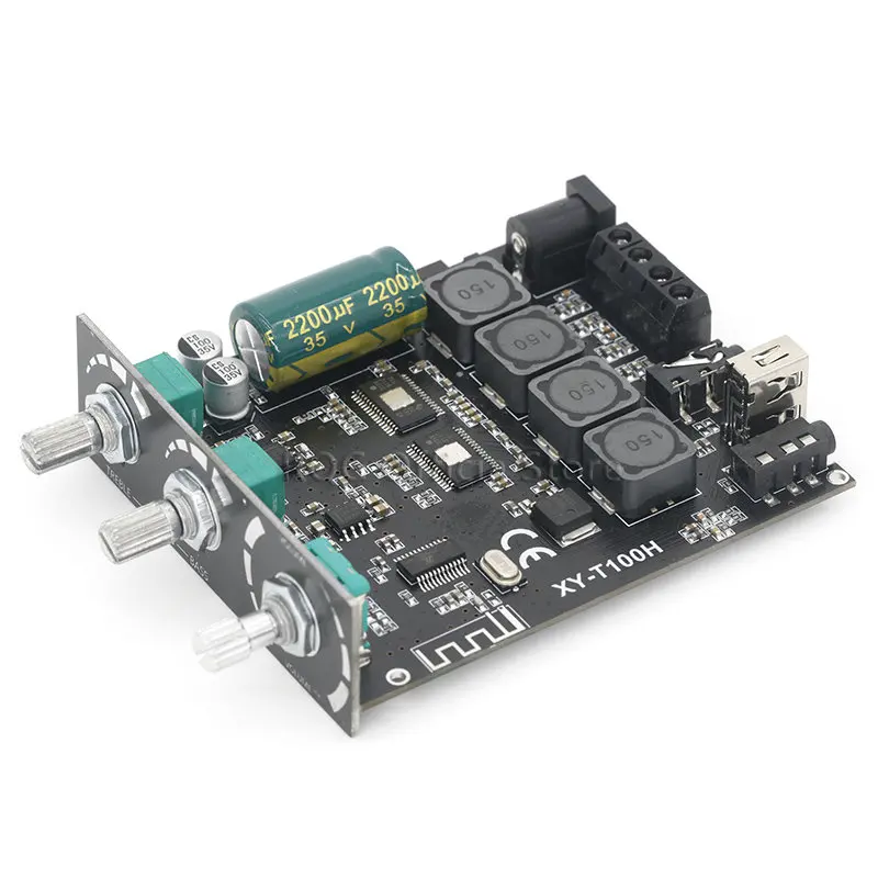 XY-T100H 100w + TPA3116D2 Bluetooth 5.0 Плата усилителя мощности для домашнего кинотеатра