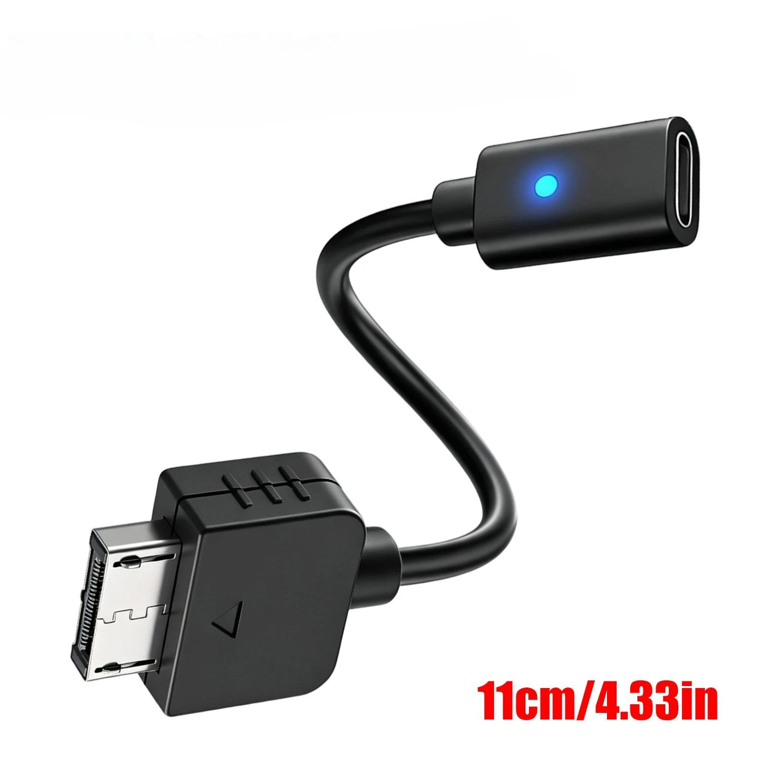 Кабель USB Type-C для PlayStation Vita 1000 с индикатором зарядки, шнур-конвертер питания из ПВХ для консоли PS Vita 1000 (art.: 3920da8e2db53) - 3920da8e2db53