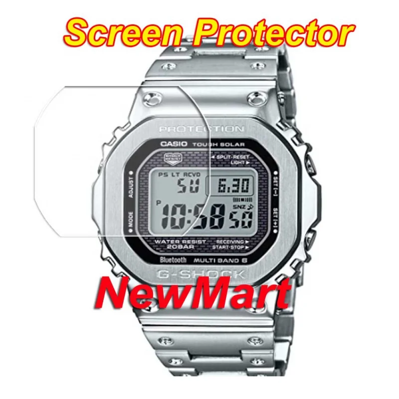 

Protector For GMW-B5000 GMW-B5000D-1JF GMW-B5000TVA TPU Nano Screen Protector High Definition Anti-shock For Casio G Shock
