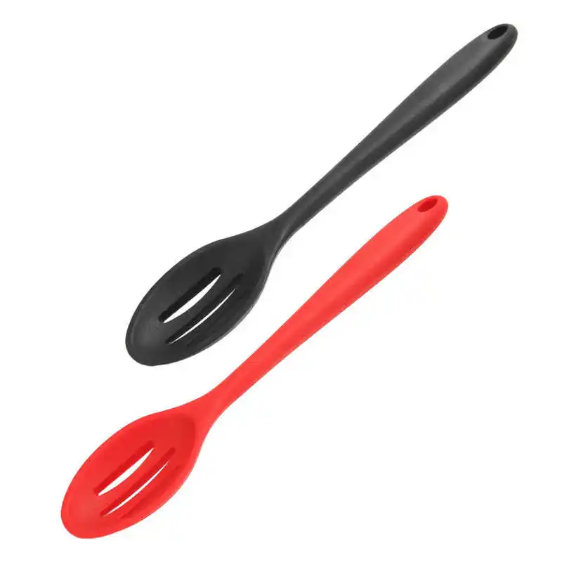 

Силиконовая ложка для готовки, подвесное отверстие, удобная ручка для кухни