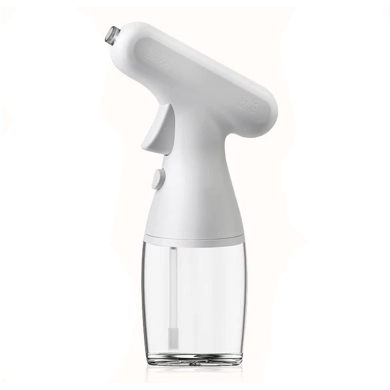 

Oil Sprayer For Cooking 180ML Electric Olive Oil Mister 0.4Mm Fine Mist Automatic Oil Spritzer Dispenser Bottles Kitchen