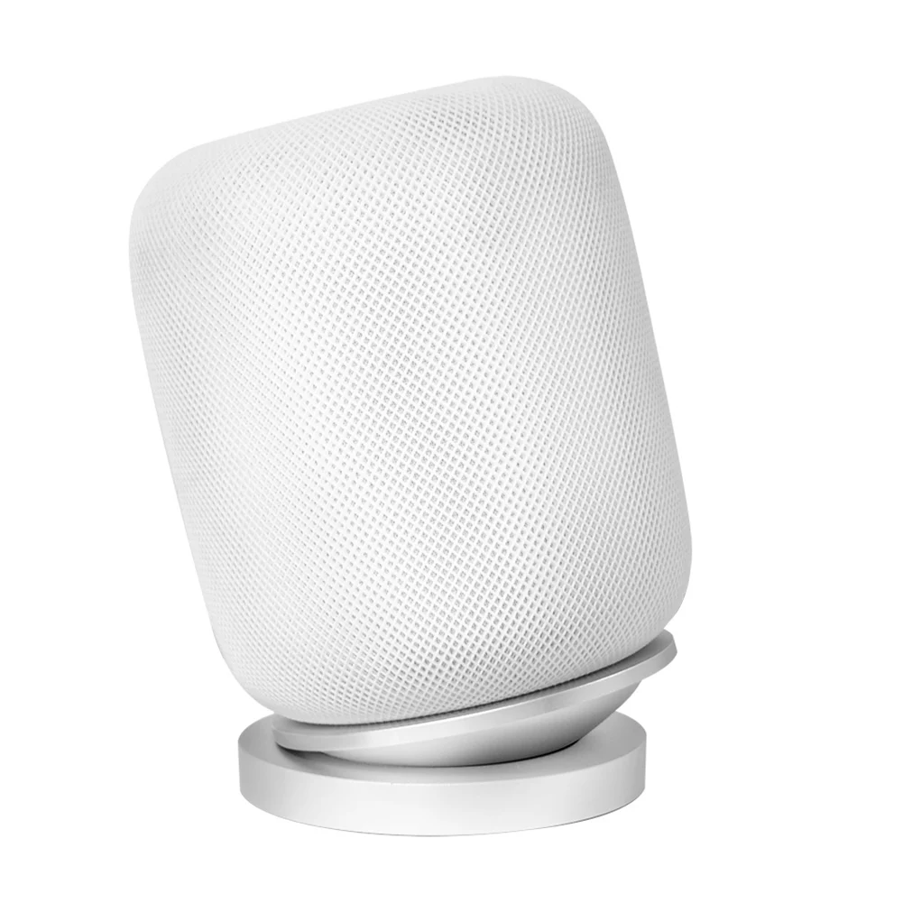 

Speaker Box Storage Rack Space Saving Speaker Bracket Home Decoration Scratchproof Safety Adjustable for Apple HomePod 2