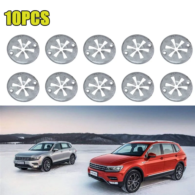 

10 шт., металлические зажимные клипсы для Audi сиденье для Ford Skoda VW N90335004 N90335006
