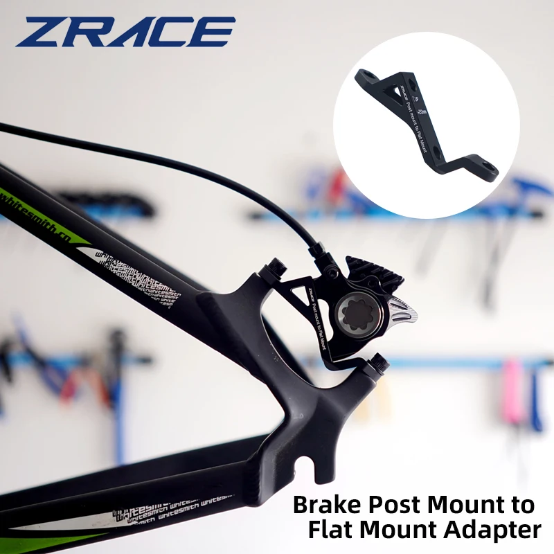 

ZRACE 16g Aluminum Mtb Hydraulic Brake Adapter +20mm 140-160mm Post Mount To Flat Mount Brake Adapter Mountain Bike Accessories