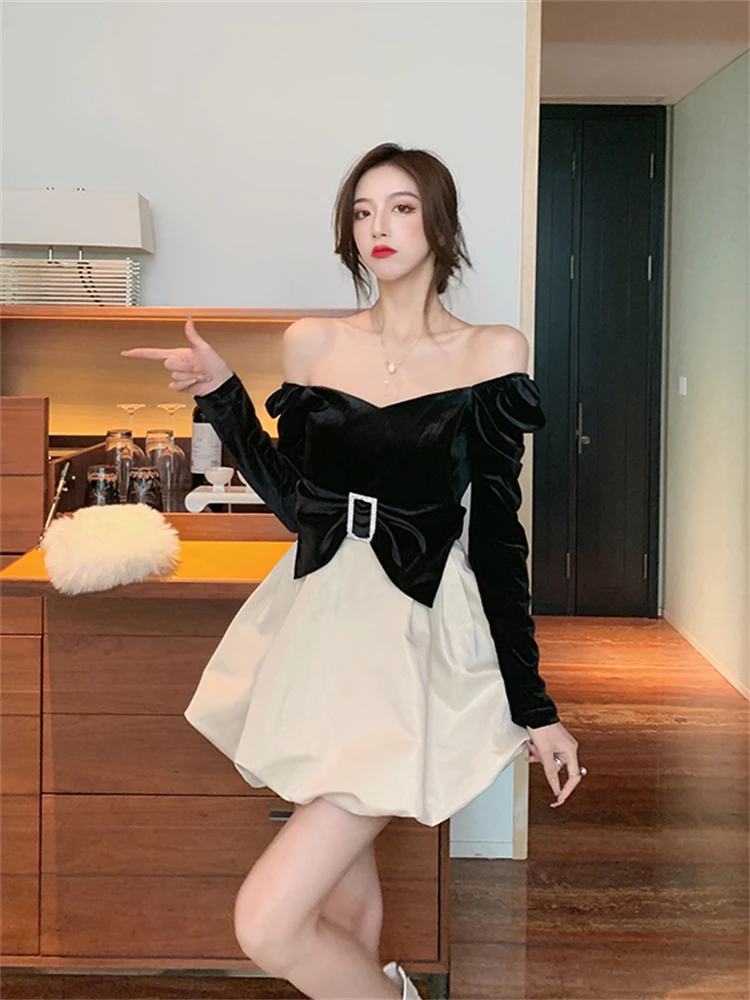 

Платье женское длинное Облегающее, эластичное вечернее винтажное пикантное облегающее Макси-платье в стиле оверсайз, зима-весна