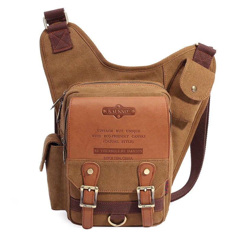 

New Style Brand Men Retro High Quality Canvas Bag Travel Men Messenger Bags Man Bags Shoulder Bag