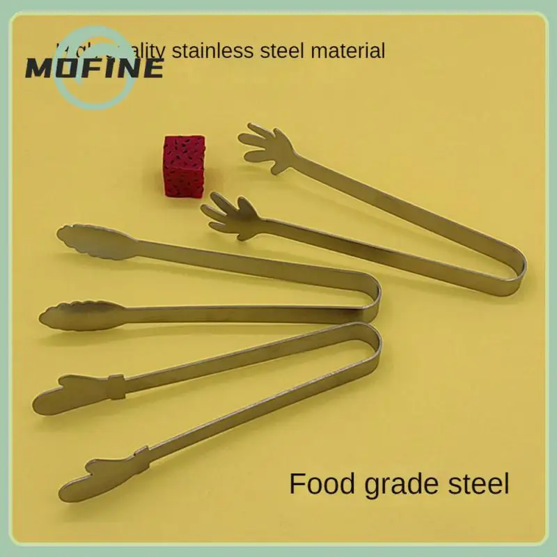 

Free-hands Snack Clip Not Dirty Hand Snack Chopsticks Mini Food Clip Food Grade Square Sugar Clip Kitchen Tools Clip Snacks