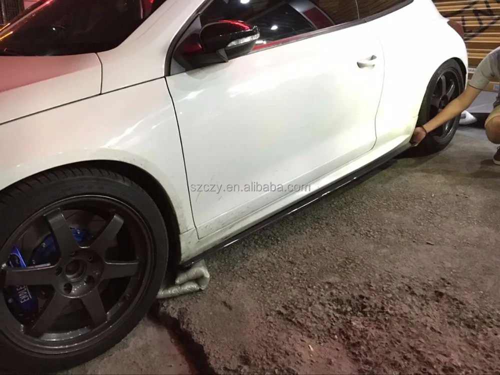 Фото Подходит для карбоновых боковых полос автомобиля Volkswagen VK SCIROCCO R GTS 09-16 №3