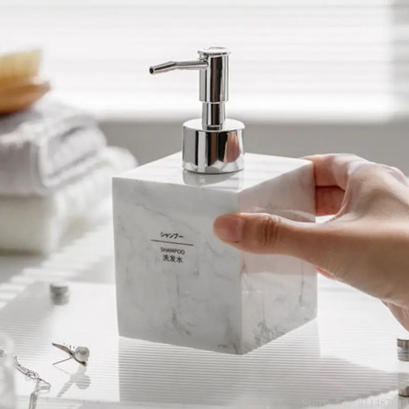 1 шт. домашний диспенсер для лосьона квадратной формы 360 мл