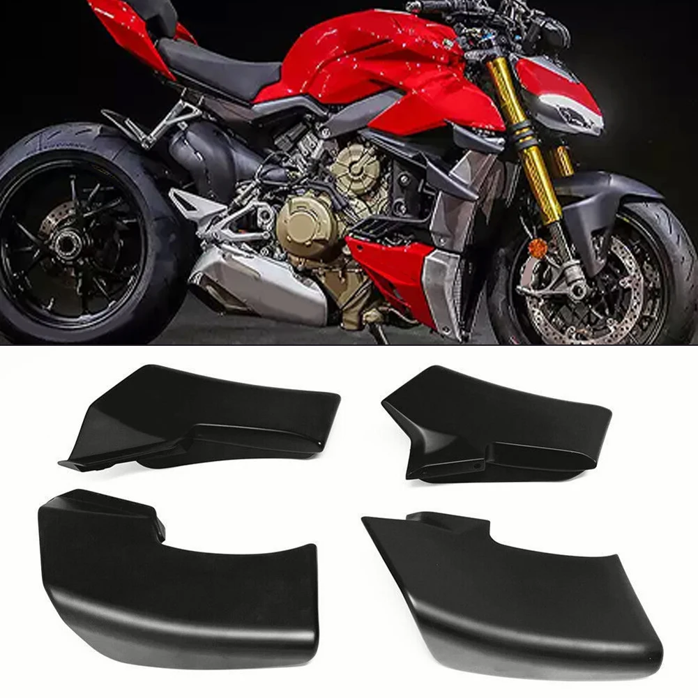 

Front Spoiler Fxed Winglets Wings For Ducati Streetfighter V4 V4S V4SP 2020-2023 V2 2022-2023 Motorcycle Winglet Wing Kit