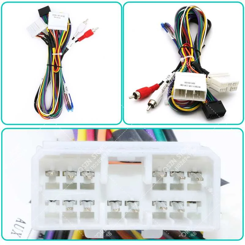 

QSZN 9 дюймов для Subaru Outback 3 Legacy 4 2003 - 2014 Автомобильная Рамка адаптер декодер кабель автомобильный Радио приборная панель комплект