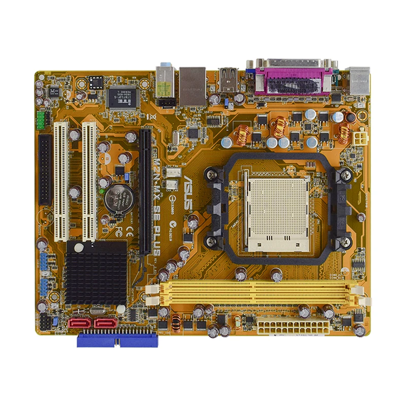 Socket AM2 + ASUS M2N-MX SE PLUS материнская плата DDR2 Материнская 4 Гб PCI-E 16X SATA II USB 2 0 ATX для Athlon 64