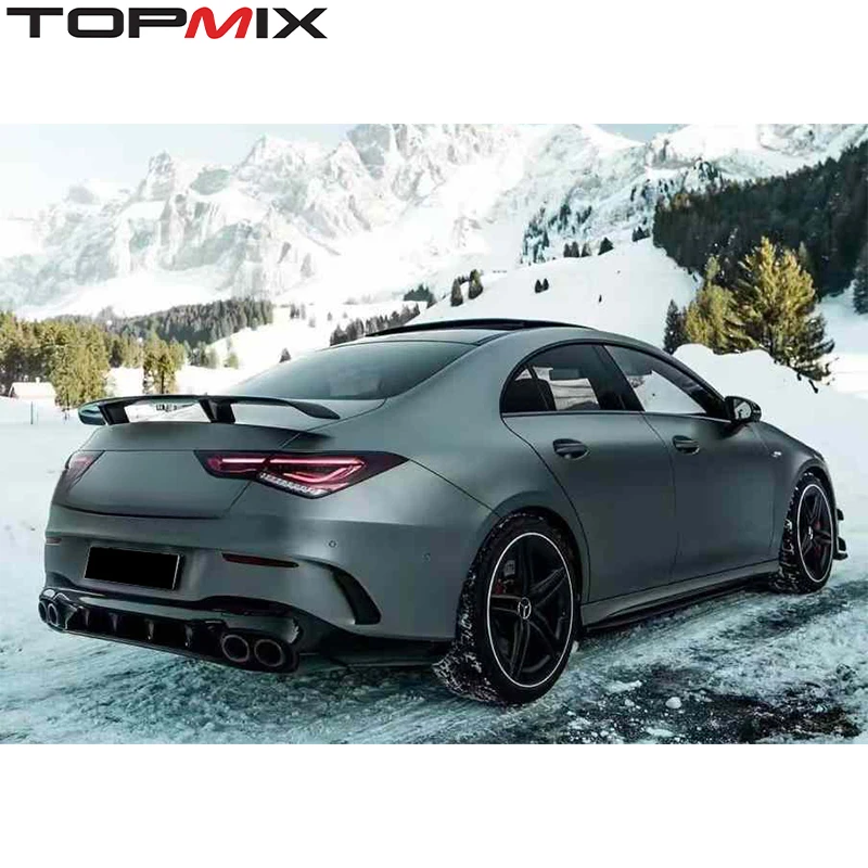 Фото Карбоновый задний спойлер для Mercedes-Benz CLA W118 (CLA180/200/220/250/35 AMG/45 AMG) №4