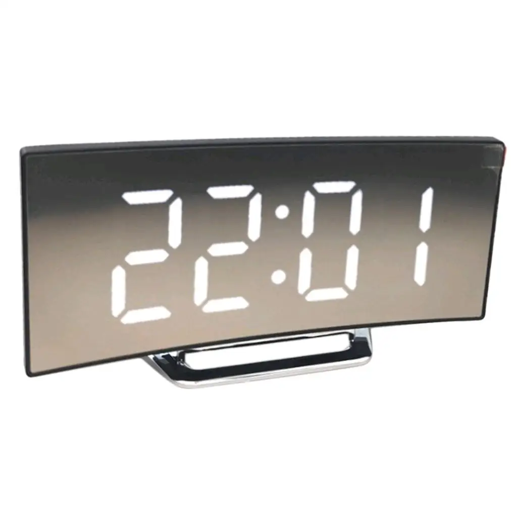 , Alarm Clocks For Bedrooms For Charging, Adjustable Brightness Dimmer And Alarm Volume