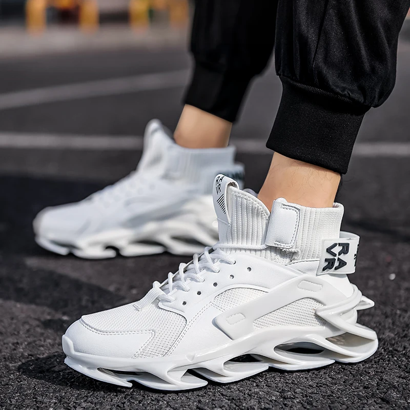 Brand New Mens Sneakers Blade Trainers Breathable Men Shoes Thick Bottom Sports Tides Shoes Running Shoes zapatillas de deporte