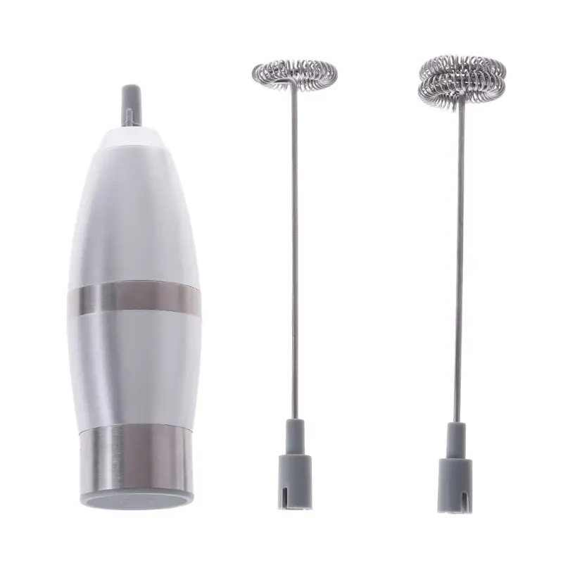 

Electric Handheld Stainless Steel Milk Frother Auto Stirrer