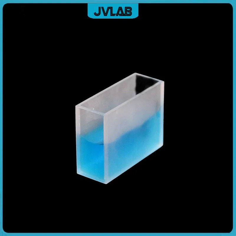 Cubeta Lovibond de cuarzo (celda de muestra líquida), Sendero de Luz, células de absorción de vidrio de 50,8mm para cromómetro comparable 1 / PK