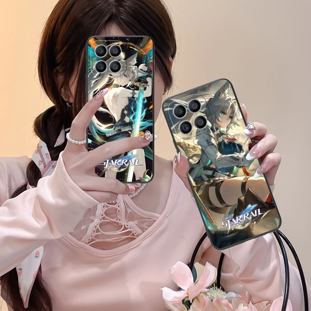 Чехол для мобильного телефона Honkai Star Rail Feixiao Huawei Honor 90 80 70 60 50 30 20 10 9 8 7 Pro S SE