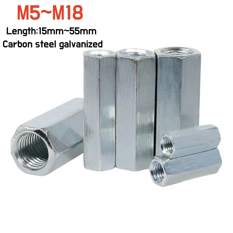 

Шестигранные муфты из углеродистой стали M5 M6 M8 M10 M12 M14 M16 M18