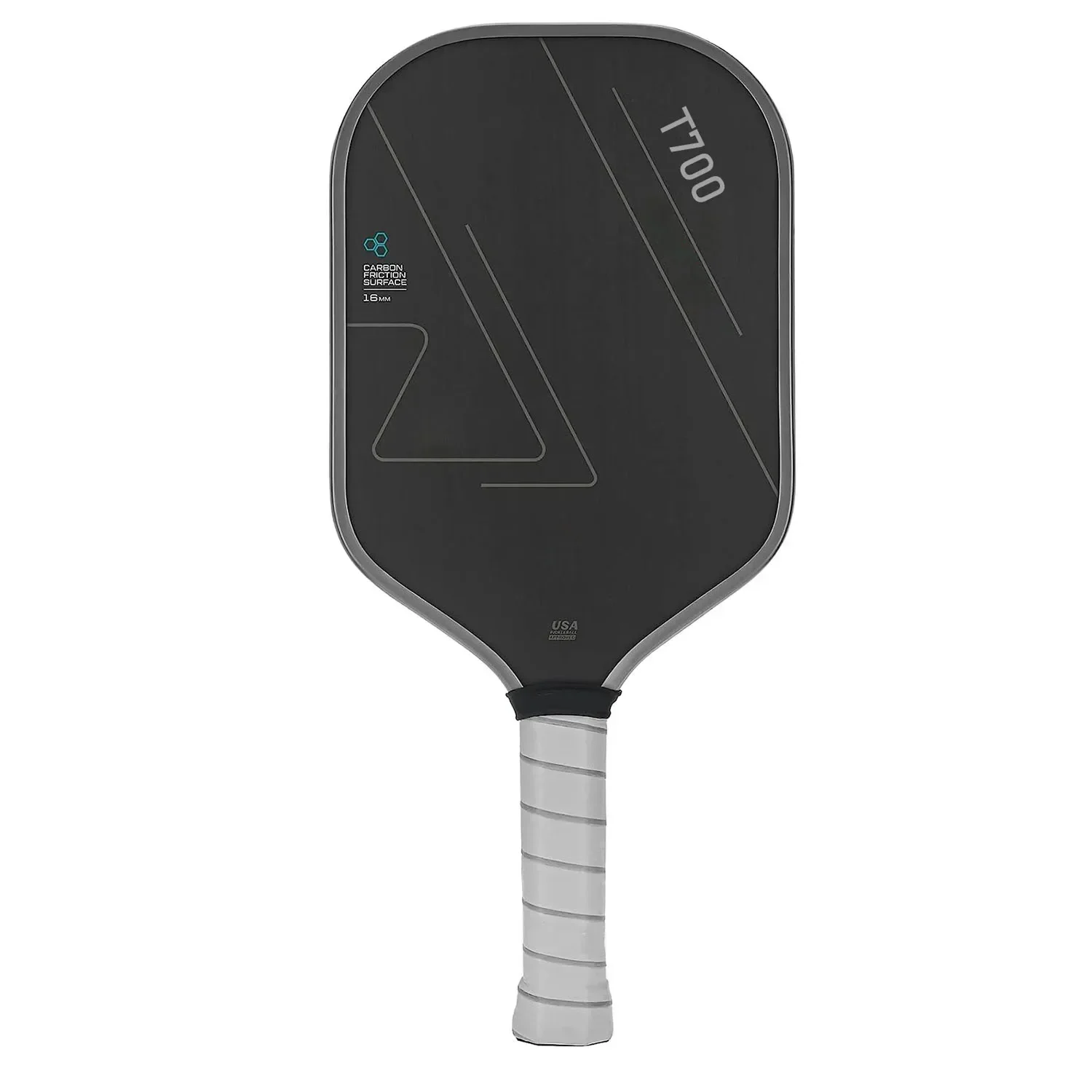 Pickleball Paddle Карбоновая поверхность с высокой зернистостью и спинкой Совместимость