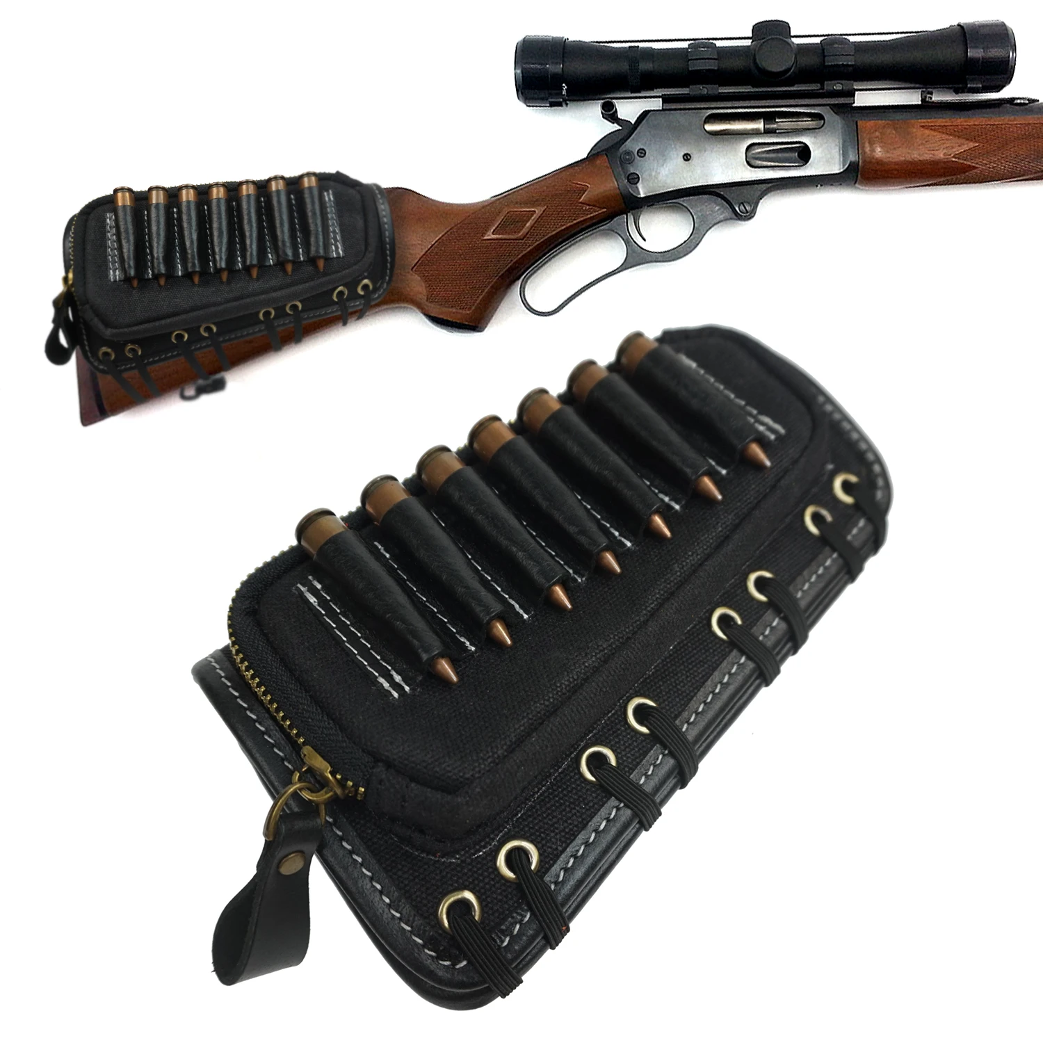 

Аксессуары для охоты, Накладка для винтовки, приклад для дробовика для оружия, отдых для щек, регулируемый держатель для оружия для стрельбы