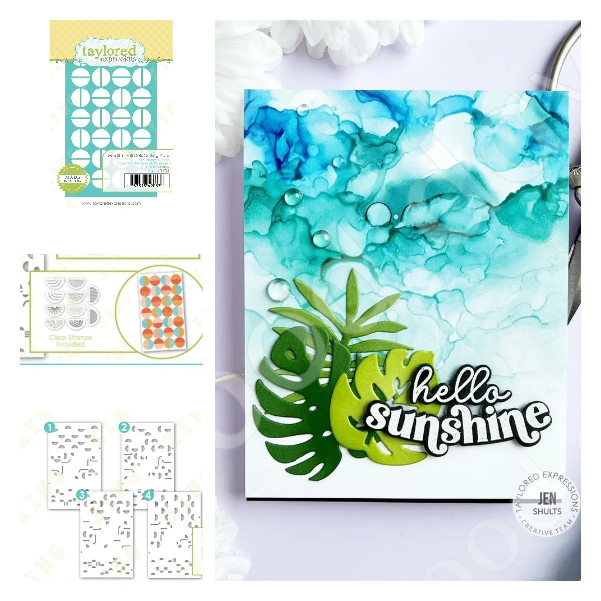 

2022 New Arrival Mini Slim Half Dots Dies Stamps Stencil Scrapbook Diary Decoration Embossing Template Greeting card Handmade