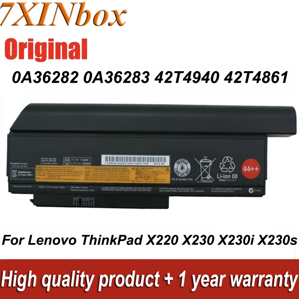 Аккумулятор для ноутбука 11,1 В 0A36281 42T4861 42T4867 для Lenovo ThinkPad X220 X220i X220s X230 X230i X230s Series 42T4901 42T4940 44 ++