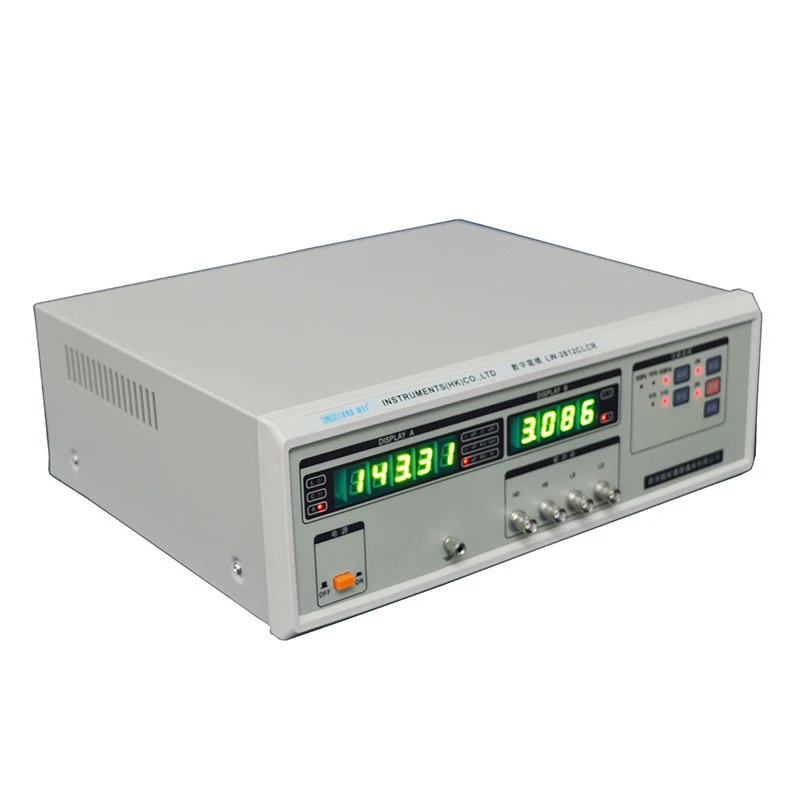 

LCR Цифровой мост LW2812C Высокая точность 100 кГц индуктивность емкость тестер Измеритель Тестер