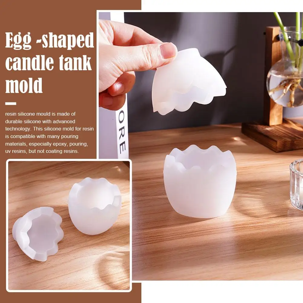 

3D-форма в форме яйца для рукоделия, форма в виде животного, свеча, гипс, торт, яйцо, шоколад, форма ручной работы, изготовление мыла, пасхальны...