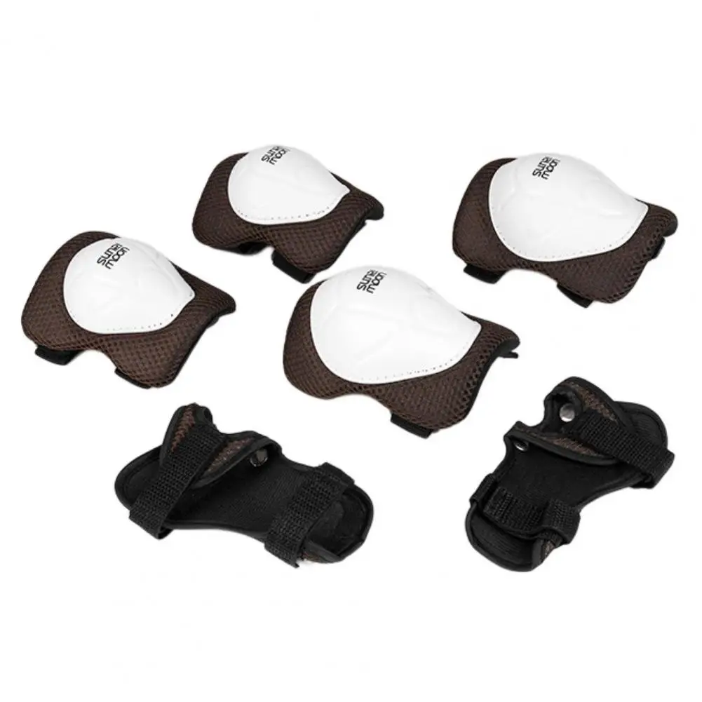 

Lightweight Kids Elbow Pad Pressure Resistance Thickened Six-Piece Set Knee Elbow Wrist Pad Set Exercise Equipment