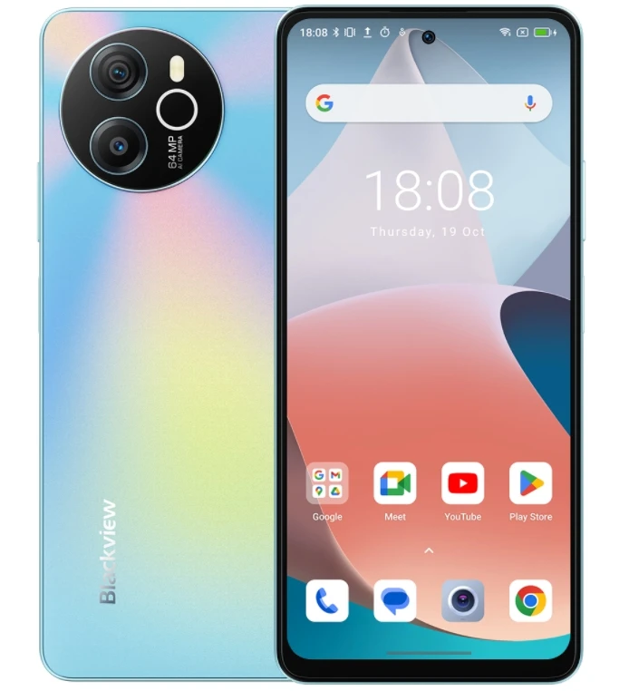 Смартфон Blackview Shark 8 процессор Mt6789 120 Гц 5 5-дюймовый дисплей 6 78 K 4G ГБ ОЗУ 2 4/128 Гб ПЗУ