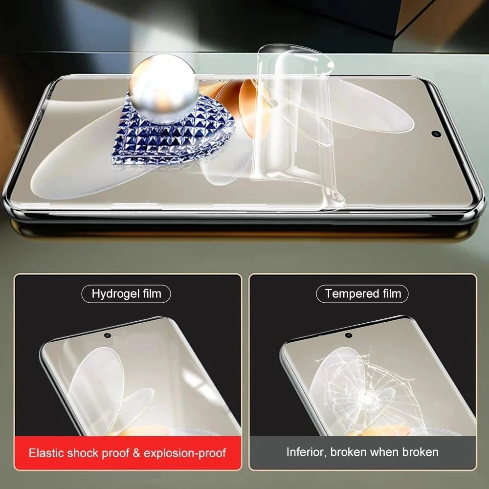 Фото 3PCS Hydrogel Film For Huawei Mate 30 20 10 Lite 20X 5G 9 8 Play 5T Youth 4T 6T 7T Pro 30 Plus 20 3E Play 5 4 3 Screen Protector №2