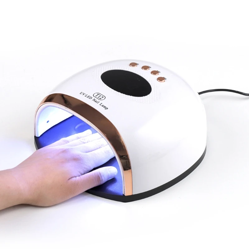 

UV LED Nail Lamp, Fast 158w Gel Polish Nail Light, Professional Nail Dryer, with 4Timer Setting for Home and Salon Use