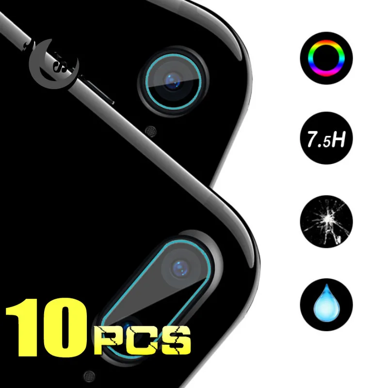 

10 Pcs Camera Lens Glass On For IPhone 12 11 Pro Max Tempered Glass IPhone 13 Pro Max Iphone Se 2020 12 Mini Protective Glass