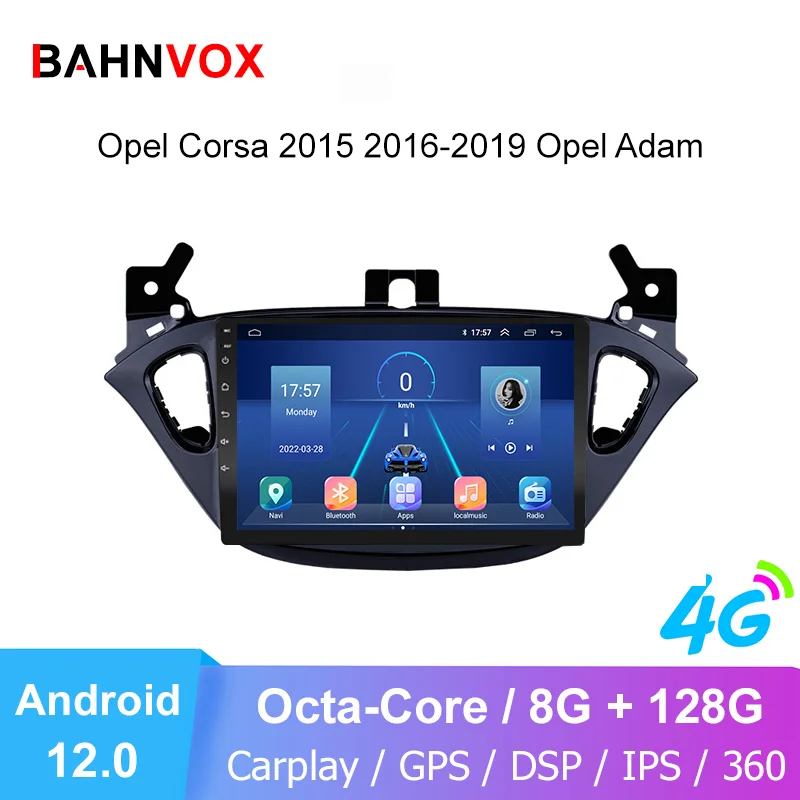 

Автомагнитола 9 дюймов, Android, для Opel Corsa 2015-2019, Opel Adam 2013-2016, GPS-навигация, Авторадио, мультимедийный видеоплеер, стерео 2DIN