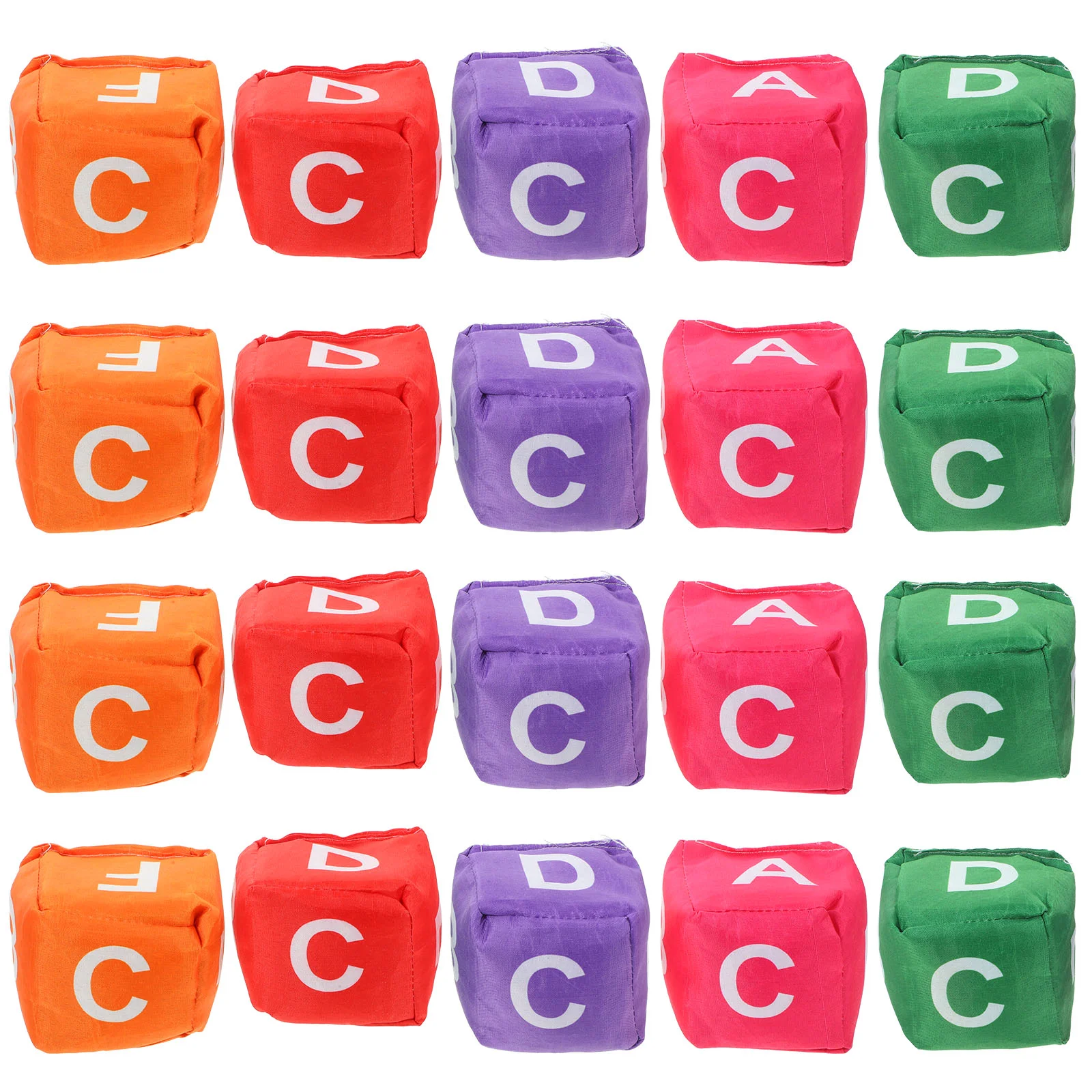20 шт. сумка-погремушка с алфавитом игровые игрушки сумки для детей маленькие