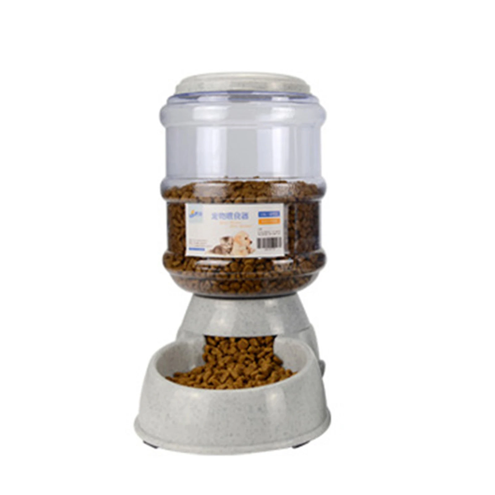 

Pets Automatic Food Feeder Gravity Food Feeder and Water Dispenser for Travel and Business Trips