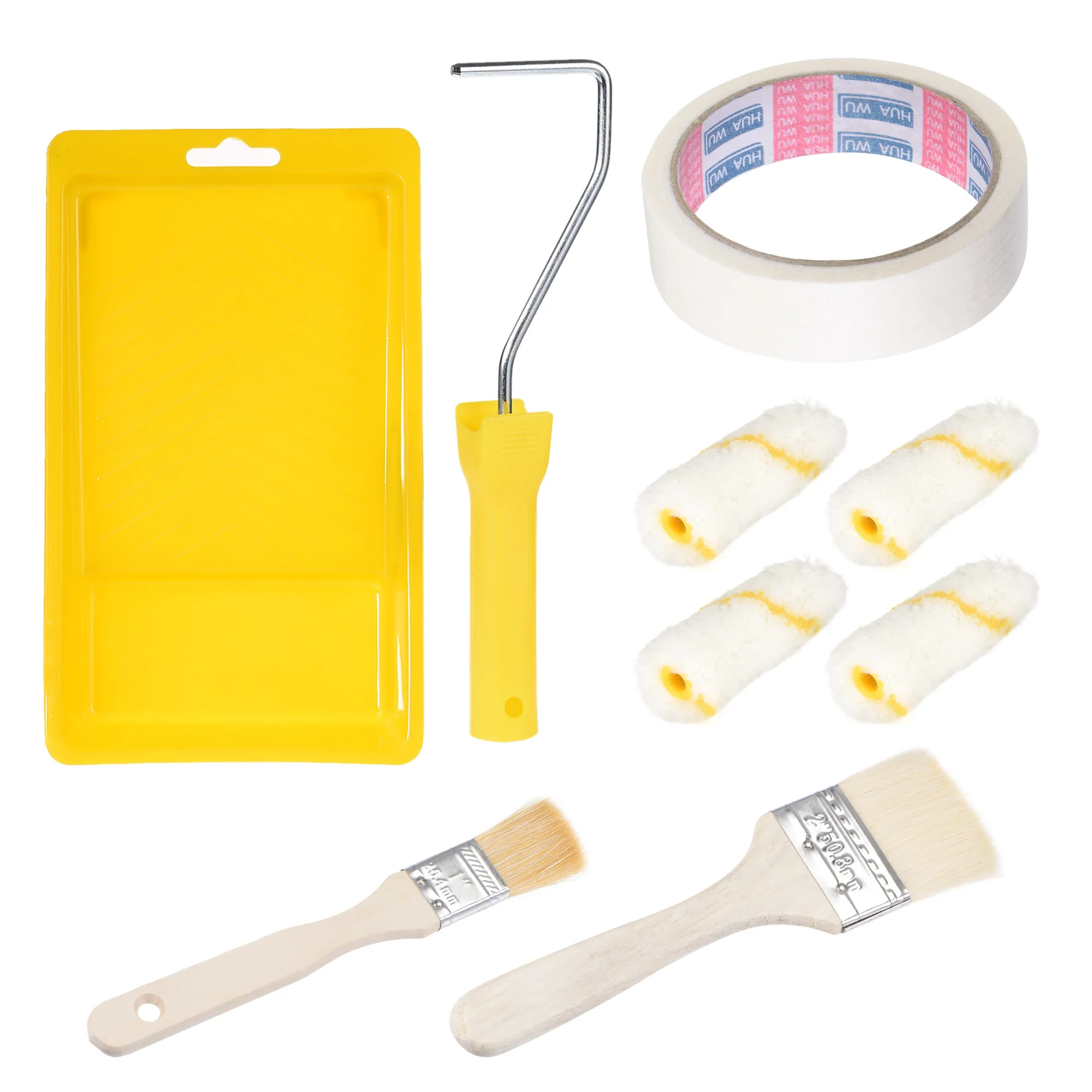 Uxcell Набор роликов для покраски роликовые чехлы из акриловых волокон 2 8 дюйма и