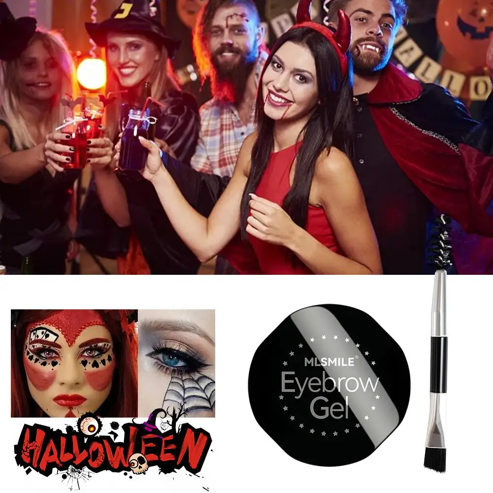 

Colorful Eyeliner Cream Halloween Makeup Tools Waterproof Beauty Comestics Long-lasting Eye Liner Gel For Eyeshadow With Br Y6X2