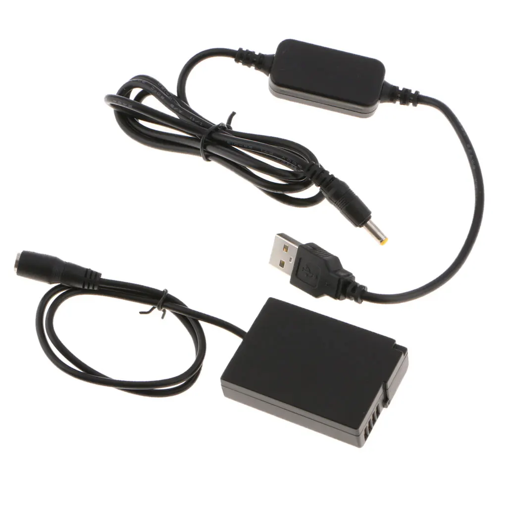 Фото DMW — аккумулятор постоянного тока с USB-кабелем питания для DMC GX1 GF2 №4
