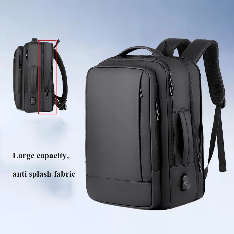 

15.6 Backbag Charging Men Business Notebook Travel Laptop Backpack Inch For Multifunctional Nylon Men's Waterproof Backpack