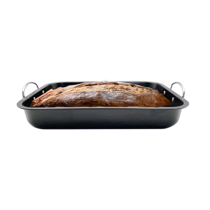 

Nonstick Grill Pan Frying Fish Iron Non-stick Folding Steak Pot Phickened Square Grill Plate Induction Cooker For Kitchen Tools