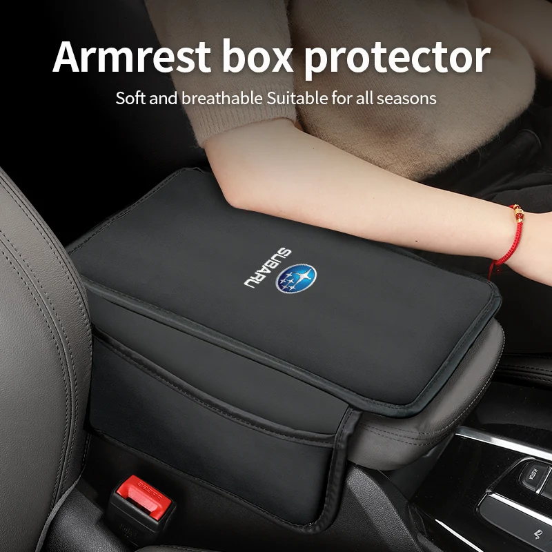 

Car Central Armrest Pad Console Arm Rest Protection Cushion For Subaru Forester Outback WRX XV Legacy BRZ Impreza Tribeca Levorg