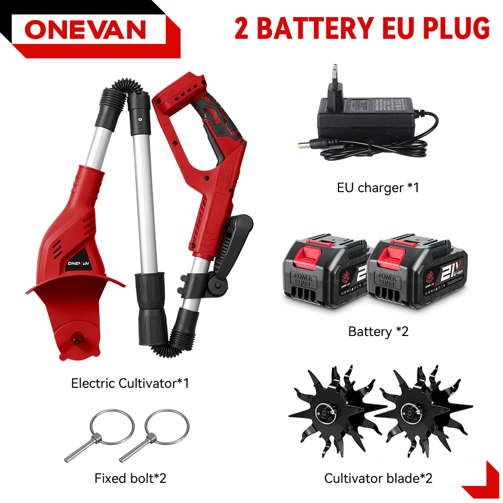 

Бесщеточный электрический культиватор Makita 1600 Вт 15 см