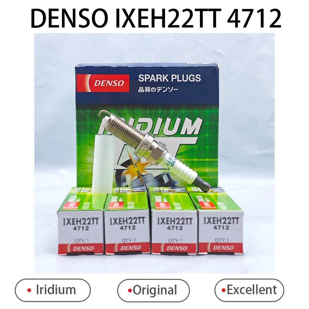 

Иридиевая свеча зажигания DENSO IXEH22TT 4712, адаптируемая в некоторые модели подходят для Odyssey XRV FX QX70 UX Axela и т. д.
